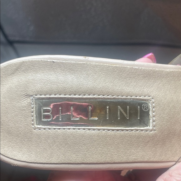 Bellini Perri Stiletto Heels - Nude Heels with Transparent Strap, slip on size 8 - Picture 2 of 8